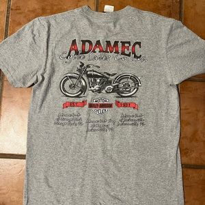 Nice graphic y2k Harley shirt